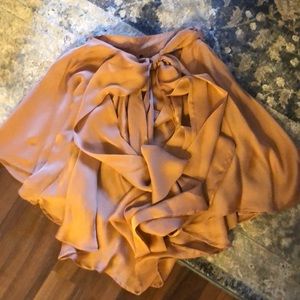 NWT Free People Silk Mini Skirt